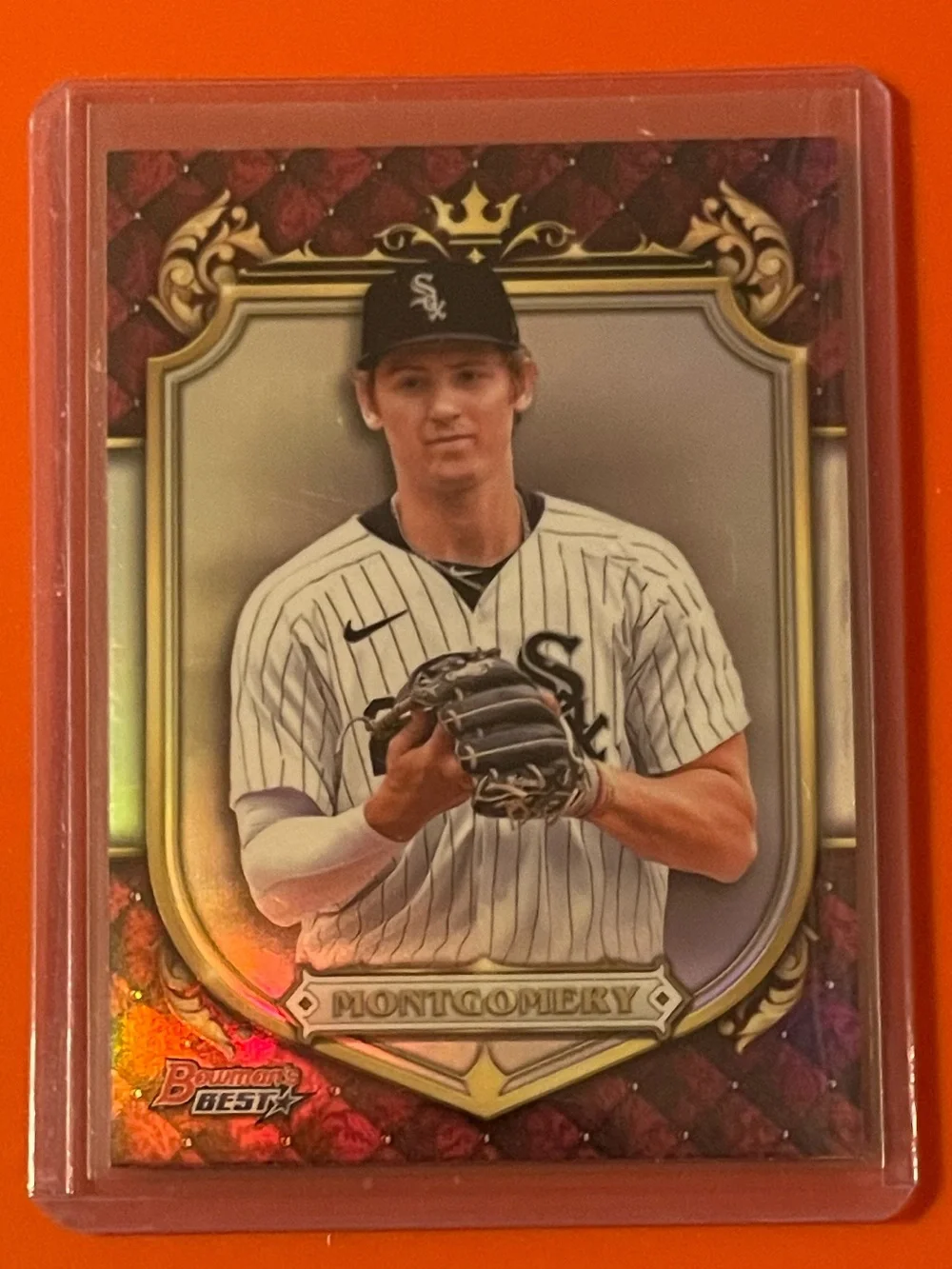 Colson Montgomery #PR-5 2022 Bowman’s Best [Prospective Royalty] Baseball Card